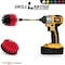 Drill Brush Power Scrubber By Useful Products 5 in W 5 in L Brush, Red R-S-4M-5X-QC-DB - alternate 5